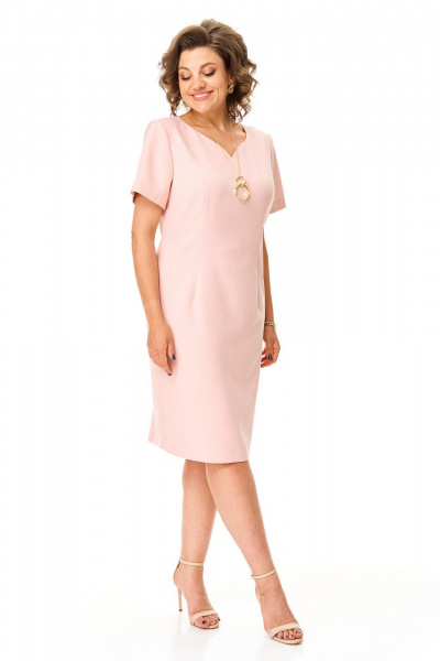 Блуза, платье VI ORO VR-1150 пудра - фото 9