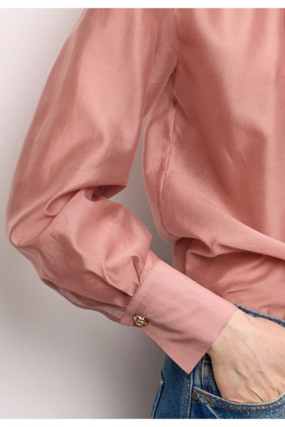 Блуза DEVITA 6028-1 пудра - фото 4