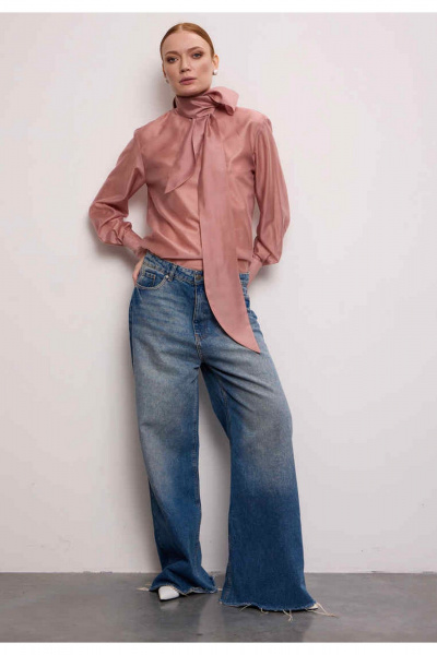 Блуза DEVITA 6028-1 пудра - фото 2