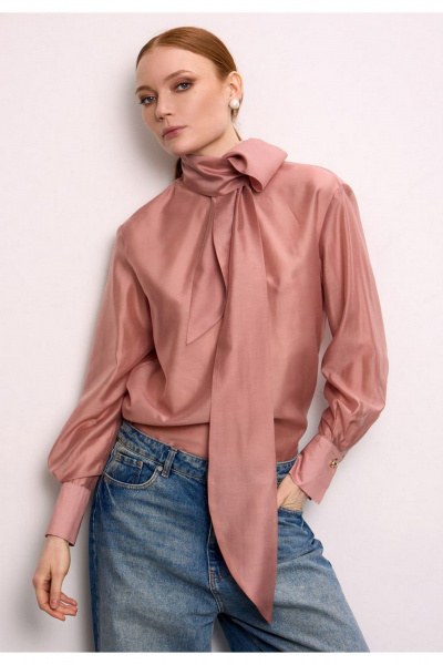 Блуза DEVITA 6028-1 пудра - фото 1