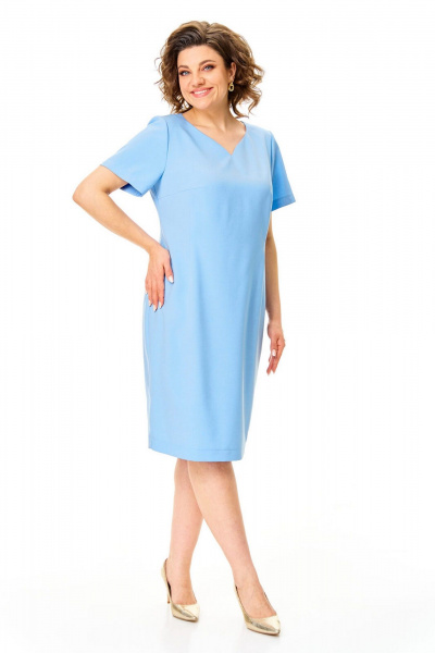 Платье VI ORO VR-1187 небесный - фото 1