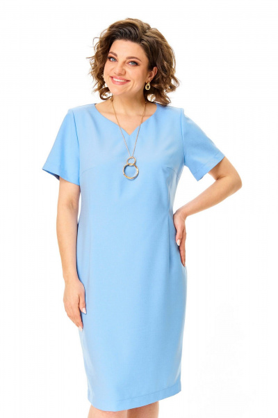 Платье VI ORO VR-1187 небесный - фото 3