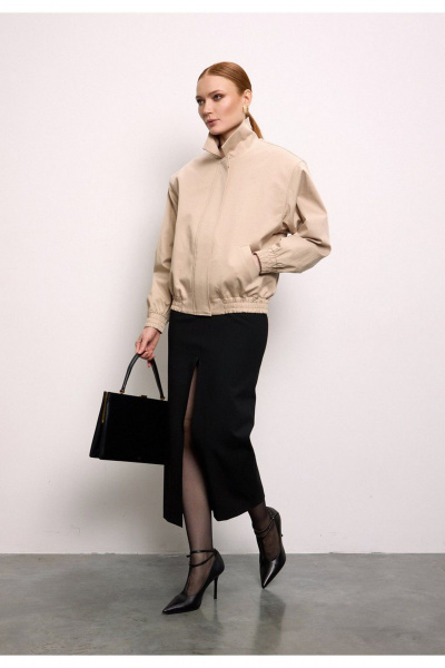 Бомбер DEVITA 9009 светло-бежевый - фото 7