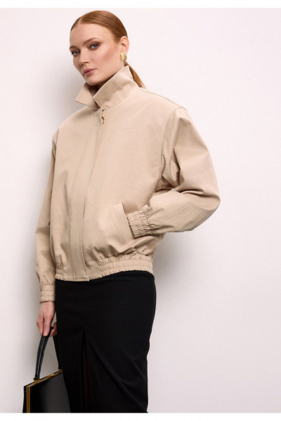 Бомбер DEVITA 9009 светло-бежевый - фото 6