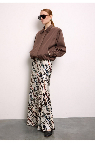 Бомбер DEVITA 9009-2 шоколадный - фото 7