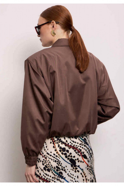 Бомбер DEVITA 9009-2 шоколадный - фото 3