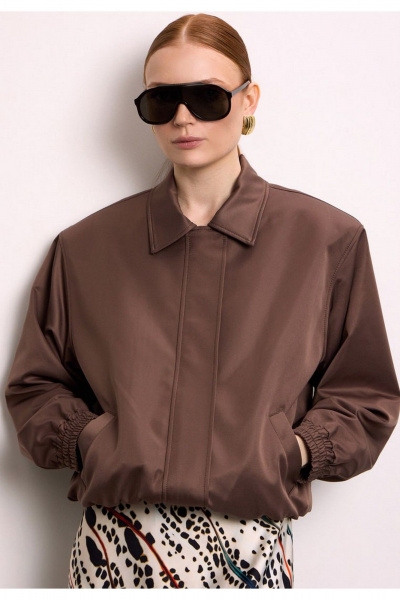 Бомбер DEVITA 9009-2 шоколадный - фото 1