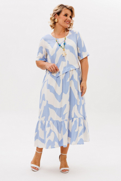 Платье VI ORO VR-1184 облака - фото 7