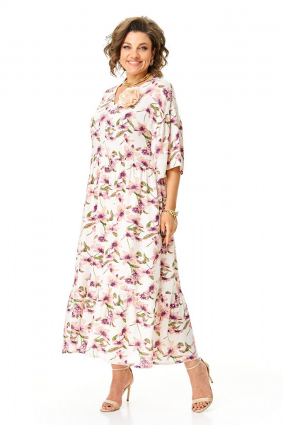 Платье VI ORO VR-1182 цветы - фото 15