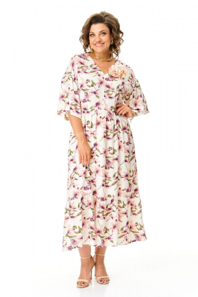 Платье VI ORO VR-1182 цветы - фото 14