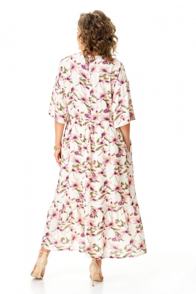 Платье VI ORO VR-1182 цветы - фото 11
