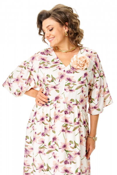 Платье VI ORO VR-1182 цветы - фото 6