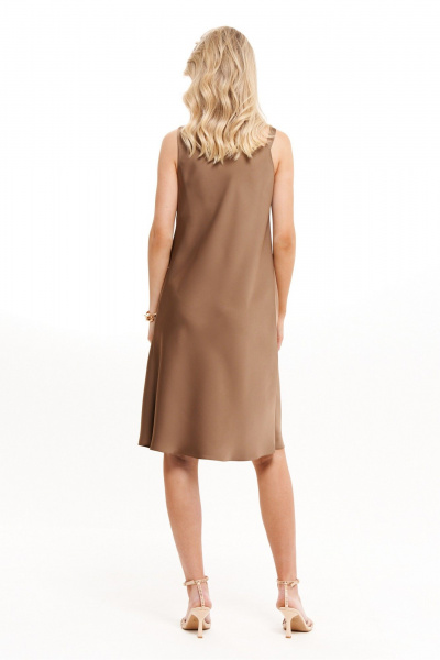 Платье Панда 18180 капучино - фото 5