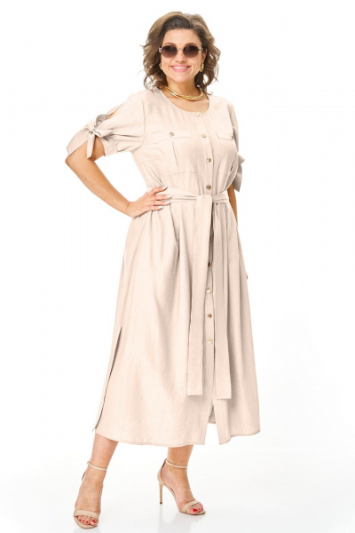 Платье VI ORO VR-1180 топленое_молоко - фото 4