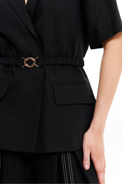 Жакет Панда 18230 черный - фото 3