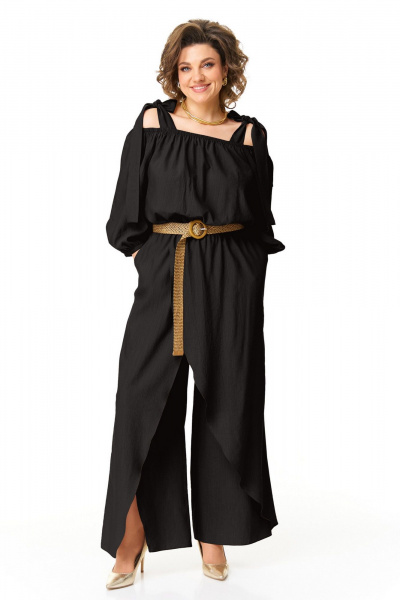 Комбинезон VI ORO VR-1176 черный - фото 1