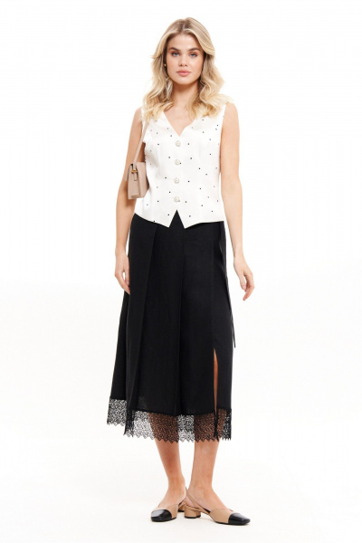 Юбка Панда 17550 черный - фото 5