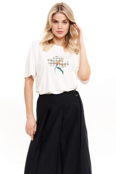 Юбка Панда 17550 черный - фото 3