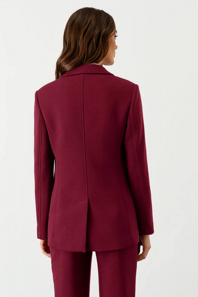 Жакет Nelva 1804 винный - фото 7