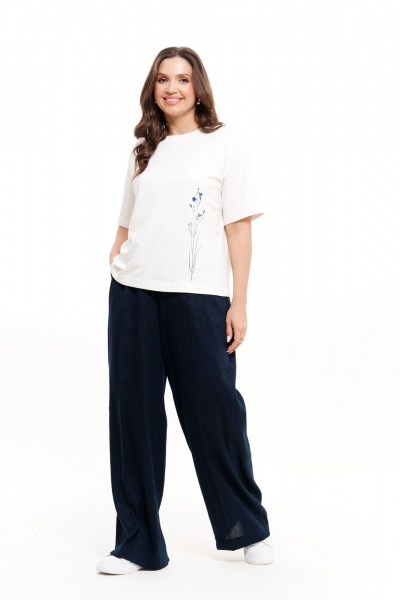 Джемпер Панда 15940 молочный - фото 3