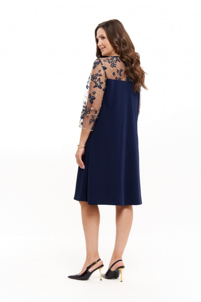Платье Панда 18880 синий - фото 6