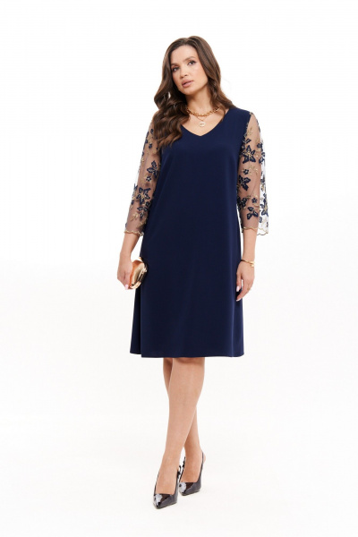 Платье Панда 18880 синий - фото 1