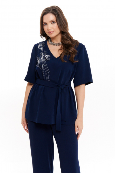 Брюки Панда 19160 синий - фото 3