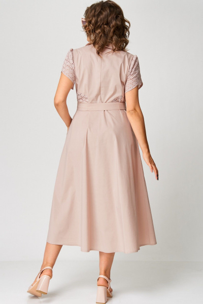 Платье EVA GRANT 7200В пудра - фото 7