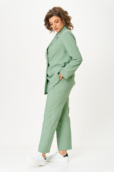 Брюки, жакет ANASTASIA MAK 1175-А мятный - фото 12