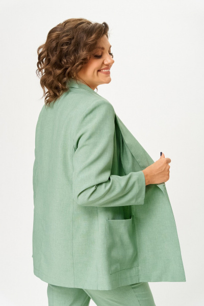 Брюки, жакет ANASTASIA MAK 1175-А мятный - фото 7