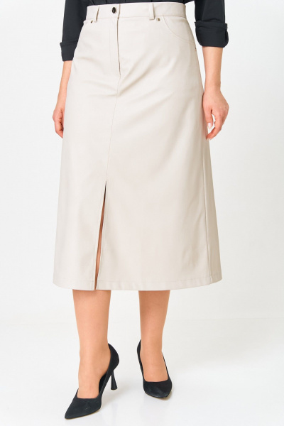 Юбка ANASTASIA MAK 1215 жемчужный - фото 7