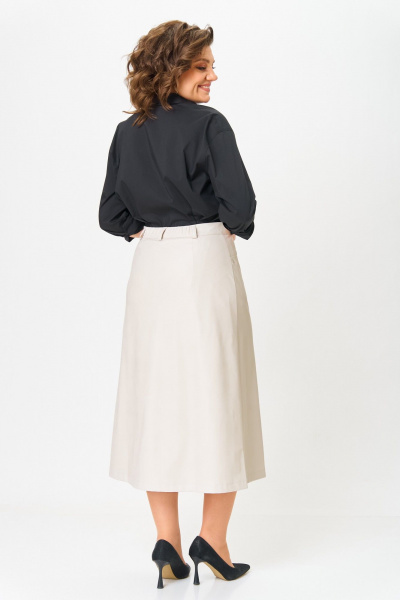 Юбка ANASTASIA MAK 1215 жемчужный - фото 4