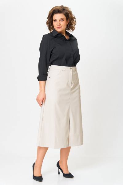 Юбка ANASTASIA MAK 1215 жемчужный - фото 2