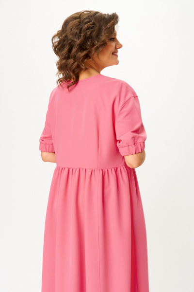 Платье ANASTASIA MAK 1219-1 коралл - фото 6