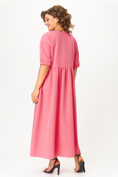 Платье ANASTASIA MAK 1219-1 коралл - фото 3