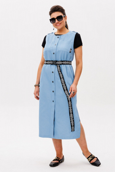 Платье Anelli 1478 вечернее_озеро - фото 6