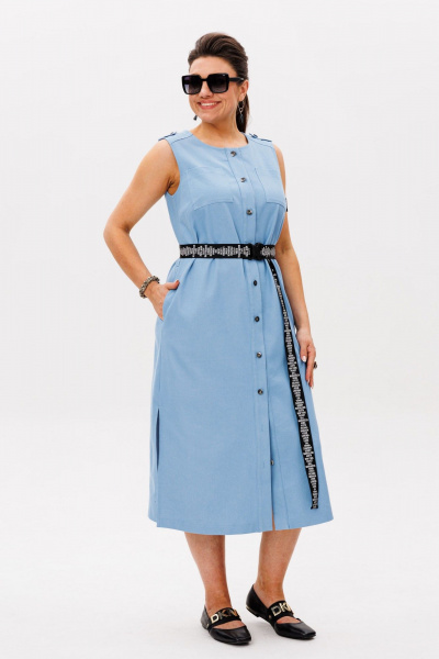 Платье Anelli 1478 вечернее_озеро - фото 3