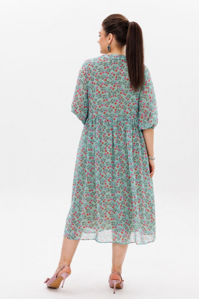 Платье Anelli 1460 весенний_сад - фото 7