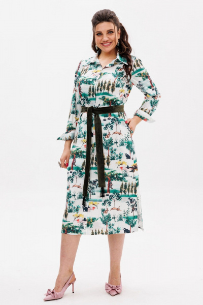 Платье Anelli 1341 лесное_царство - фото 6