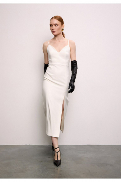 Платье DEVITA 1027-1 молочный - фото 2