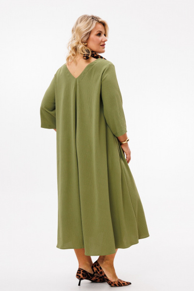 Платье Anastasia 1005.2 олива - фото 9