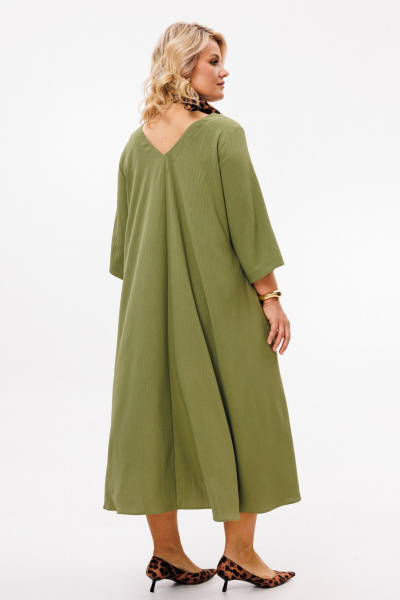 Платье Anastasia 1005.2 олива - фото 8