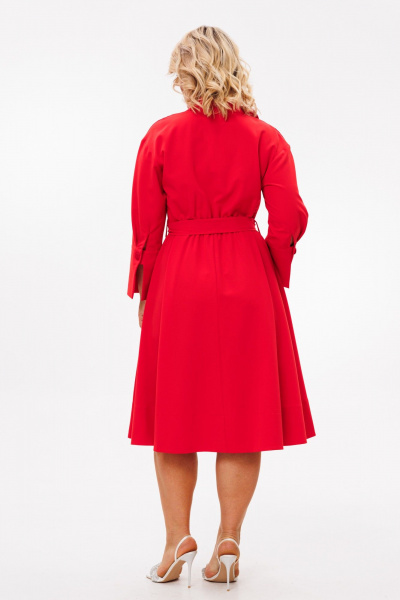 Платье Anastasia 1208 красный - фото 14