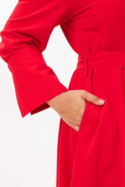 Платье Anastasia 1208 красный - фото 13