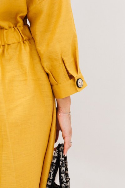 Платье Anastasia 1229 горчица - фото 15