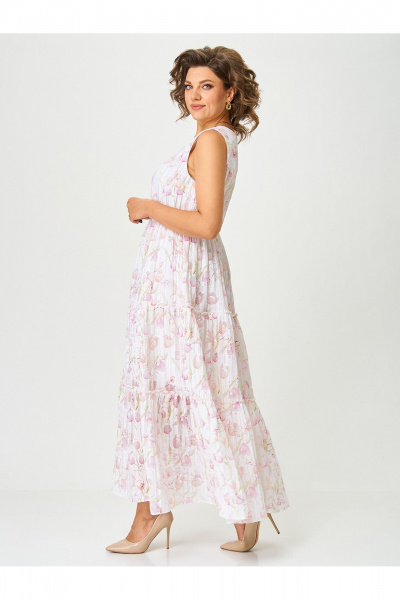 Платье Zlata 4455 белый - фото 2