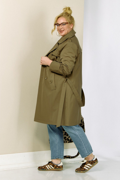 Плащ Shetti 2187 кэмел - фото 7