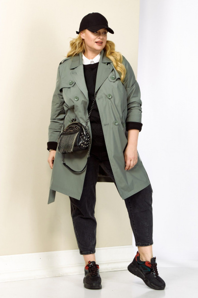 Плащ Shetti 2187 лесной - фото 8