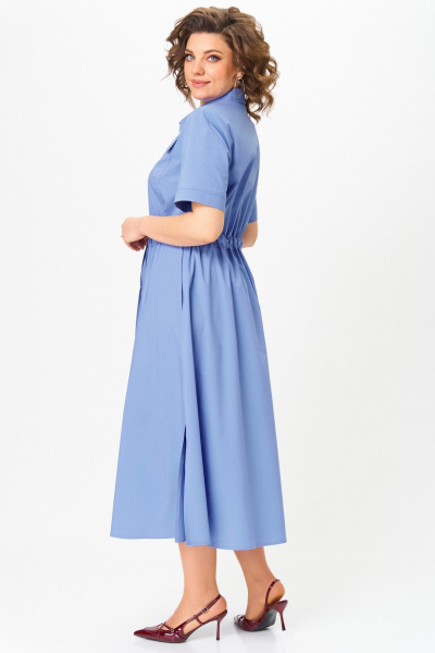 Платье Aira Style 24423 голубой - фото 8