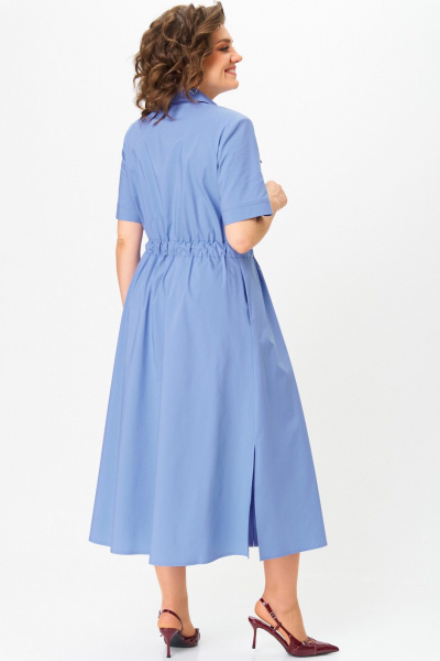 Платье Aira Style 24423 голубой - фото 7